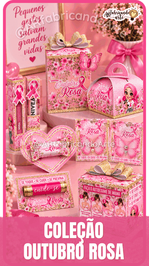 Personalizado de Outubro Rosa, exemplo 1