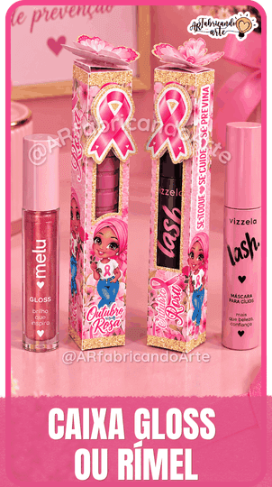Personalizado de Outubro Rosa, exemplo 6