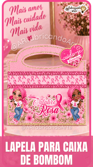Personalizado de Outubro Rosa, exemplo 12
