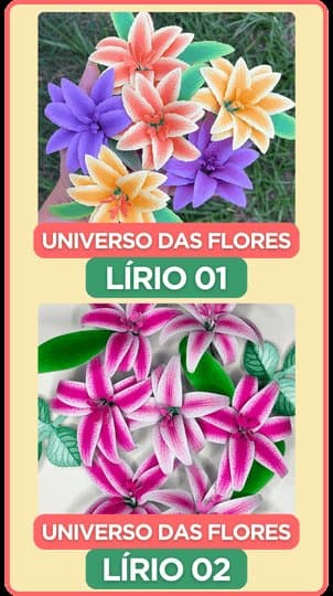 Modelo de flor 6